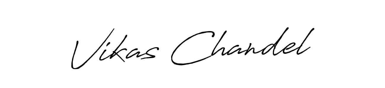 The best way (Antro_Vectra_Bolder) to make a short signature is to pick only two or three words in your name. The name Vikas Chandel include a total of six letters. For converting this name. Vikas Chandel signature style 7 images and pictures png