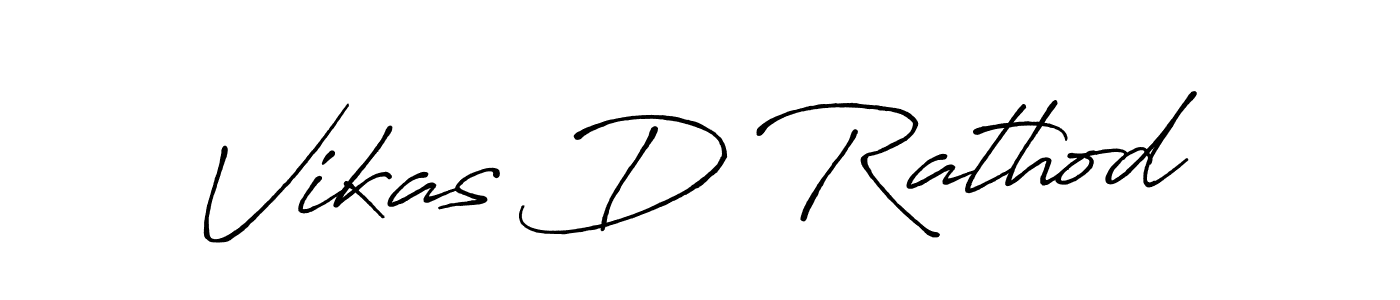 Also You can easily find your signature by using the search form. We will create Vikas D Rathod name handwritten signature images for you free of cost using Antro_Vectra_Bolder sign style. Vikas D Rathod signature style 7 images and pictures png