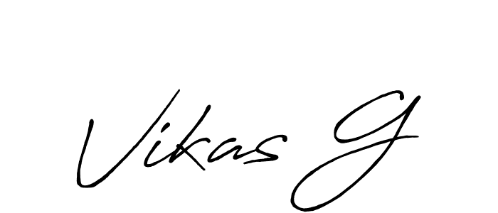 How to Draw Vikas G signature style? Antro_Vectra_Bolder is a latest design signature styles for name Vikas G. Vikas G signature style 7 images and pictures png