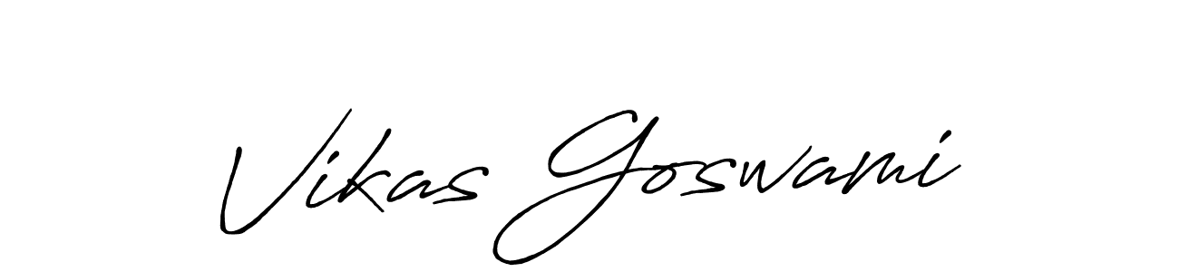 Also You can easily find your signature by using the search form. We will create Vikas Goswami name handwritten signature images for you free of cost using Antro_Vectra_Bolder sign style. Vikas Goswami signature style 7 images and pictures png