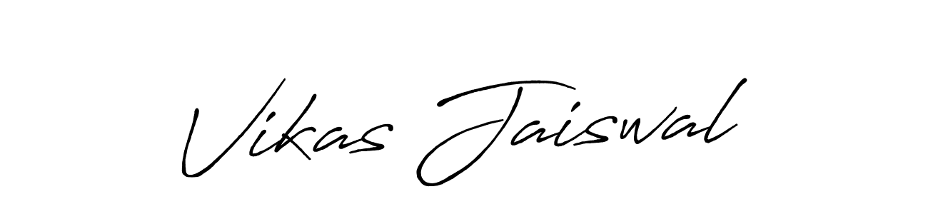 Antro_Vectra_Bolder is a professional signature style that is perfect for those who want to add a touch of class to their signature. It is also a great choice for those who want to make their signature more unique. Get Vikas Jaiswal name to fancy signature for free. Vikas Jaiswal signature style 7 images and pictures png