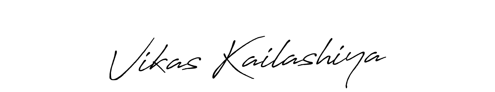 You should practise on your own different ways (Antro_Vectra_Bolder) to write your name (Vikas Kailashiya) in signature. don't let someone else do it for you. Vikas Kailashiya signature style 7 images and pictures png