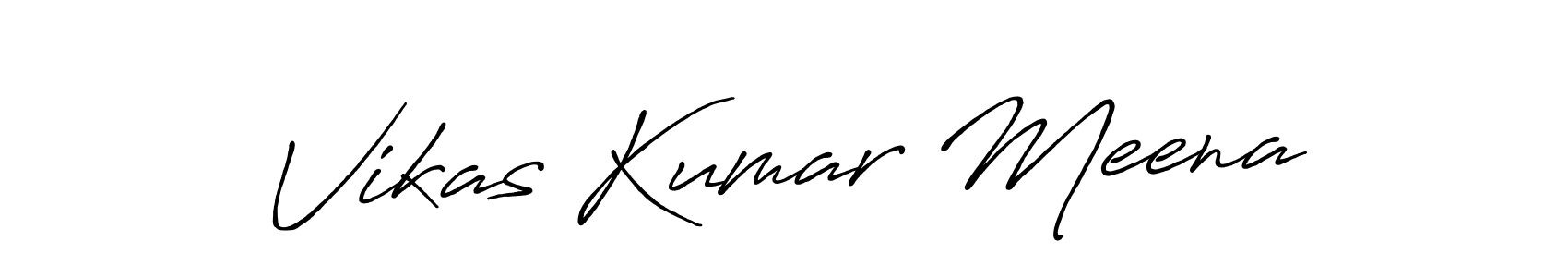 It looks lik you need a new signature style for name Vikas Kumar Meena. Design unique handwritten (Antro_Vectra_Bolder) signature with our free signature maker in just a few clicks. Vikas Kumar Meena signature style 7 images and pictures png