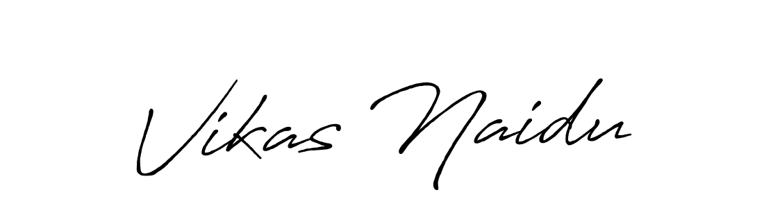Make a short Vikas Naidu signature style. Manage your documents anywhere anytime using Antro_Vectra_Bolder. Create and add eSignatures, submit forms, share and send files easily. Vikas Naidu signature style 7 images and pictures png