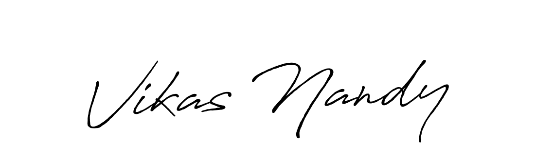 Similarly Antro_Vectra_Bolder is the best handwritten signature design. Signature creator online .You can use it as an online autograph creator for name Vikas Nandy. Vikas Nandy signature style 7 images and pictures png