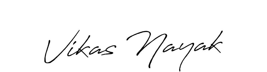 Also You can easily find your signature by using the search form. We will create Vikas Nayak name handwritten signature images for you free of cost using Antro_Vectra_Bolder sign style. Vikas Nayak signature style 7 images and pictures png
