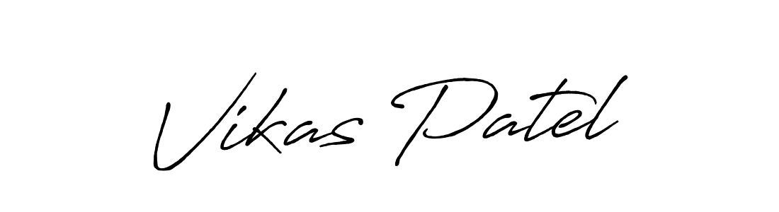 The best way (Antro_Vectra_Bolder) to make a short signature is to pick only two or three words in your name. The name Vikas Patel include a total of six letters. For converting this name. Vikas Patel signature style 7 images and pictures png