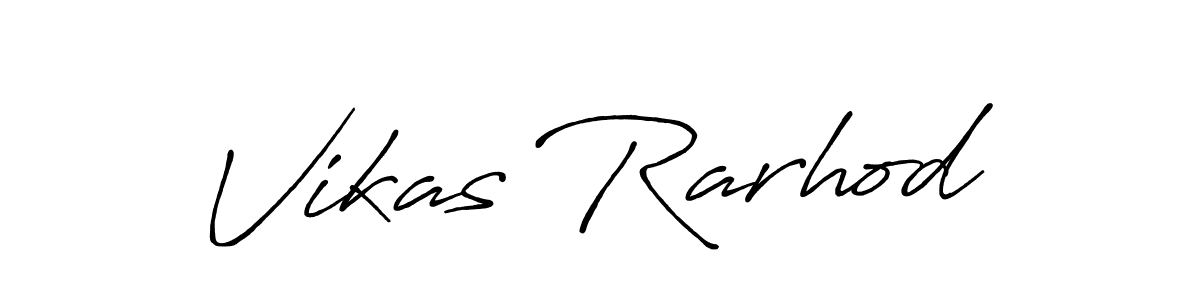 Also You can easily find your signature by using the search form. We will create Vikas Rarhod name handwritten signature images for you free of cost using Antro_Vectra_Bolder sign style. Vikas Rarhod signature style 7 images and pictures png