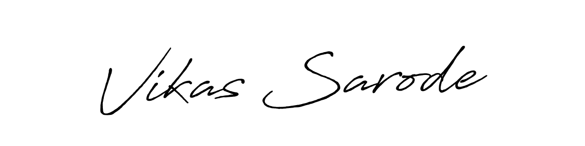 It looks lik you need a new signature style for name Vikas Sarode. Design unique handwritten (Antro_Vectra_Bolder) signature with our free signature maker in just a few clicks. Vikas Sarode signature style 7 images and pictures png