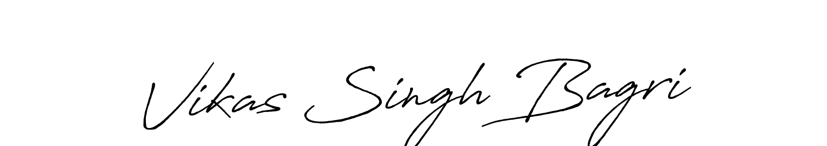Vikas Singh Bagri stylish signature style. Best Handwritten Sign (Antro_Vectra_Bolder) for my name. Handwritten Signature Collection Ideas for my name Vikas Singh Bagri. Vikas Singh Bagri signature style 7 images and pictures png