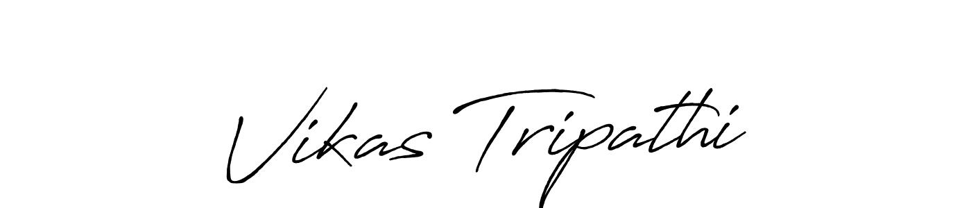 Also we have Vikas Tripathi name is the best signature style. Create professional handwritten signature collection using Antro_Vectra_Bolder autograph style. Vikas Tripathi signature style 7 images and pictures png