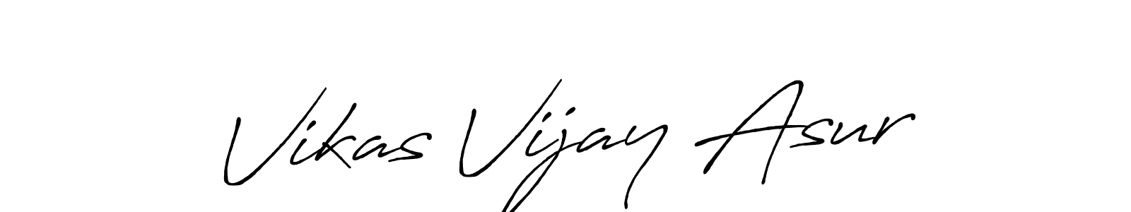 Make a beautiful signature design for name Vikas Vijay Asur. Use this online signature maker to create a handwritten signature for free. Vikas Vijay Asur signature style 7 images and pictures png