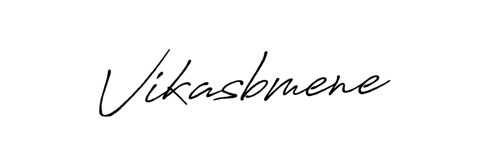 How to make Vikasbmene name signature. Use Antro_Vectra_Bolder style for creating short signs online. This is the latest handwritten sign. Vikasbmene signature style 7 images and pictures png