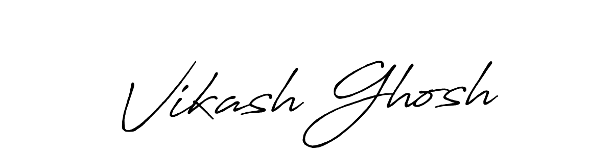 Make a beautiful signature design for name Vikash Ghosh. Use this online signature maker to create a handwritten signature for free. Vikash Ghosh signature style 7 images and pictures png