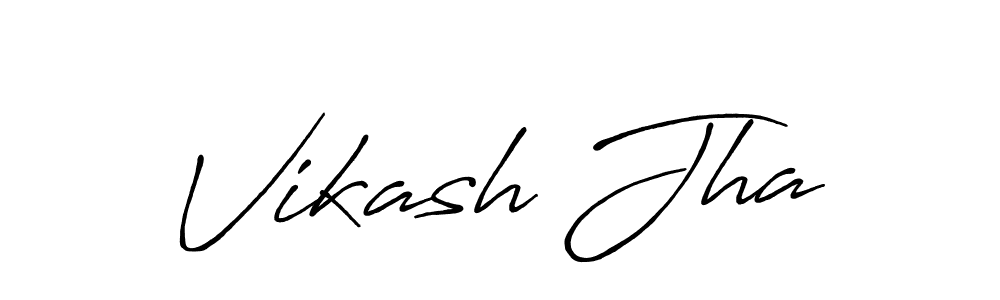 The best way (Antro_Vectra_Bolder) to make a short signature is to pick only two or three words in your name. The name Vikash Jha include a total of six letters. For converting this name. Vikash Jha signature style 7 images and pictures png