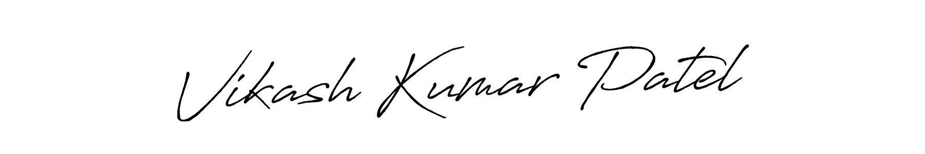 Once you've used our free online signature maker to create your best signature Antro_Vectra_Bolder style, it's time to enjoy all of the benefits that Vikash Kumar Patel name signing documents. Vikash Kumar Patel signature style 7 images and pictures png