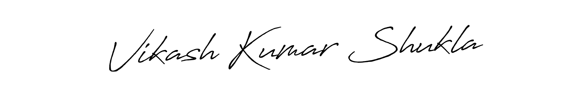Antro_Vectra_Bolder is a professional signature style that is perfect for those who want to add a touch of class to their signature. It is also a great choice for those who want to make their signature more unique. Get Vikash Kumar Shukla name to fancy signature for free. Vikash Kumar Shukla signature style 7 images and pictures png