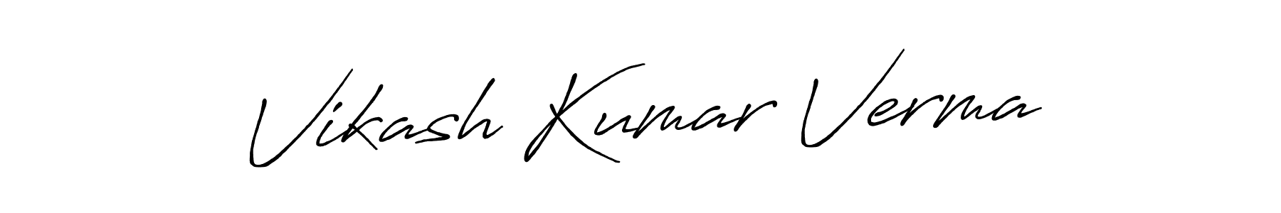 Once you've used our free online signature maker to create your best signature Antro_Vectra_Bolder style, it's time to enjoy all of the benefits that Vikash Kumar Verma name signing documents. Vikash Kumar Verma signature style 7 images and pictures png