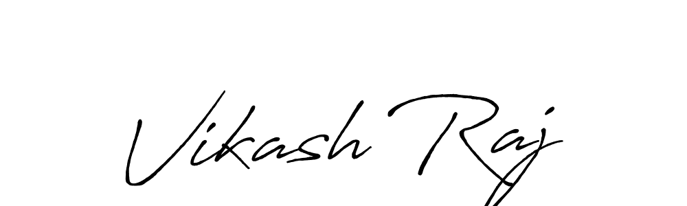 Also You can easily find your signature by using the search form. We will create Vikash Raj name handwritten signature images for you free of cost using Antro_Vectra_Bolder sign style. Vikash Raj signature style 7 images and pictures png