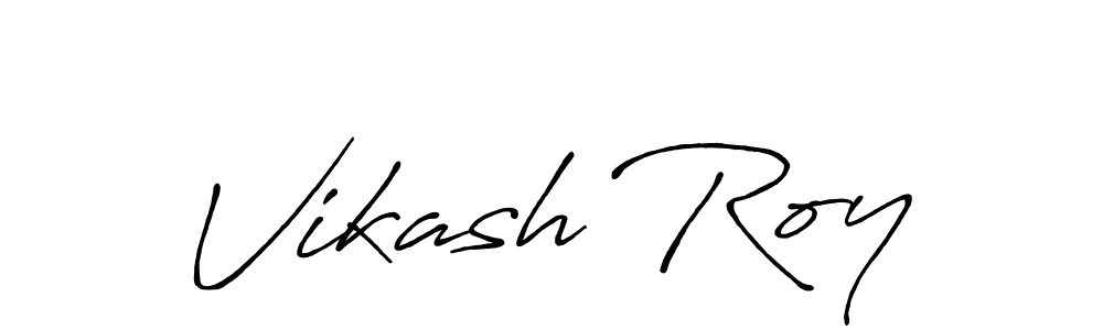 Vikash Roy stylish signature style. Best Handwritten Sign (Antro_Vectra_Bolder) for my name. Handwritten Signature Collection Ideas for my name Vikash Roy. Vikash Roy signature style 7 images and pictures png