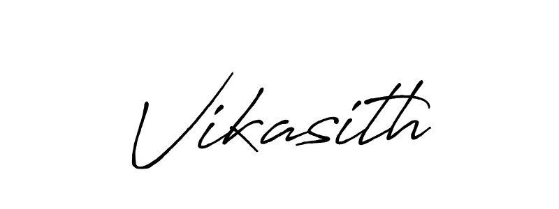 You can use this online signature creator to create a handwritten signature for the name Vikasith. This is the best online autograph maker. Vikasith signature style 7 images and pictures png