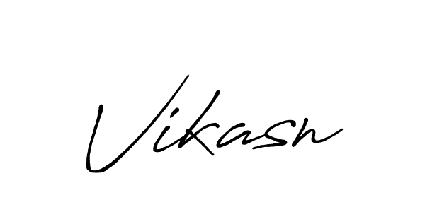 How to make Vikasn signature? Antro_Vectra_Bolder is a professional autograph style. Create handwritten signature for Vikasn name. Vikasn signature style 7 images and pictures png