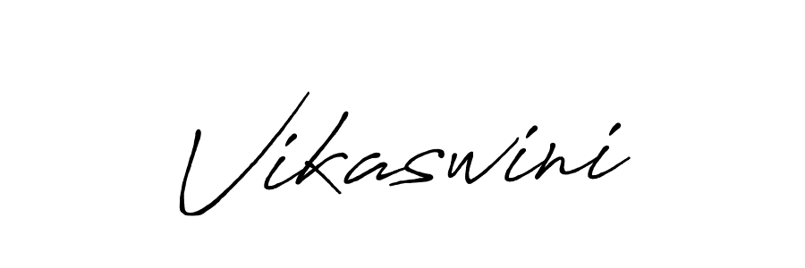 Also we have Vikaswini name is the best signature style. Create professional handwritten signature collection using Antro_Vectra_Bolder autograph style. Vikaswini signature style 7 images and pictures png