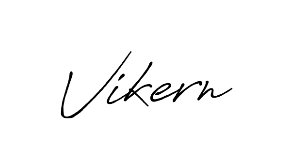 if you are searching for the best signature style for your name Vikern. so please give up your signature search. here we have designed multiple signature styles  using Antro_Vectra_Bolder. Vikern signature style 7 images and pictures png