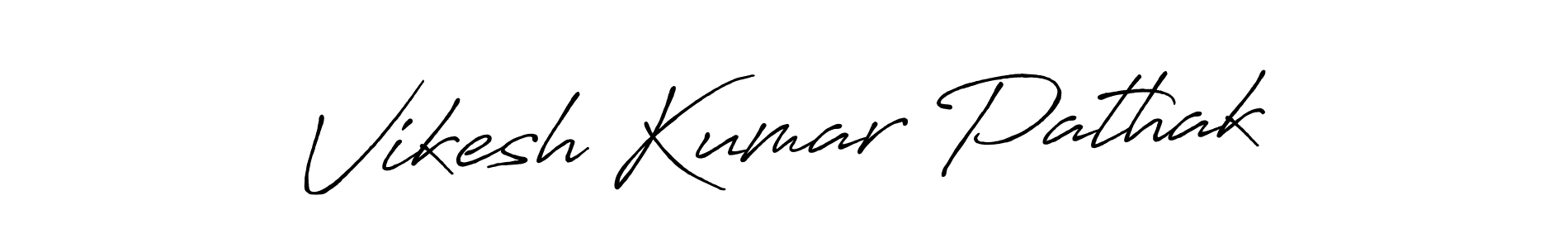 Make a short Vikesh Kumar Pathak signature style. Manage your documents anywhere anytime using Antro_Vectra_Bolder. Create and add eSignatures, submit forms, share and send files easily. Vikesh Kumar Pathak signature style 7 images and pictures png