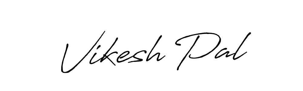 You should practise on your own different ways (Antro_Vectra_Bolder) to write your name (Vikesh Pal) in signature. don't let someone else do it for you. Vikesh Pal signature style 7 images and pictures png