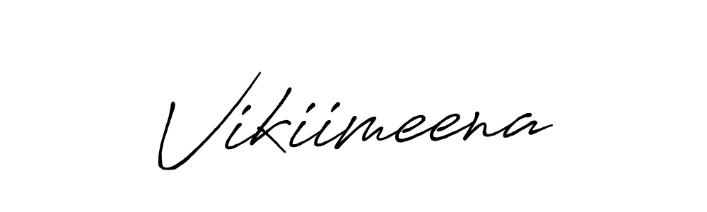 It looks lik you need a new signature style for name Vikiimeena. Design unique handwritten (Antro_Vectra_Bolder) signature with our free signature maker in just a few clicks. Vikiimeena signature style 7 images and pictures png