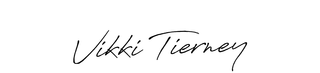 Once you've used our free online signature maker to create your best signature Antro_Vectra_Bolder style, it's time to enjoy all of the benefits that Vikki Tierney name signing documents. Vikki Tierney signature style 7 images and pictures png