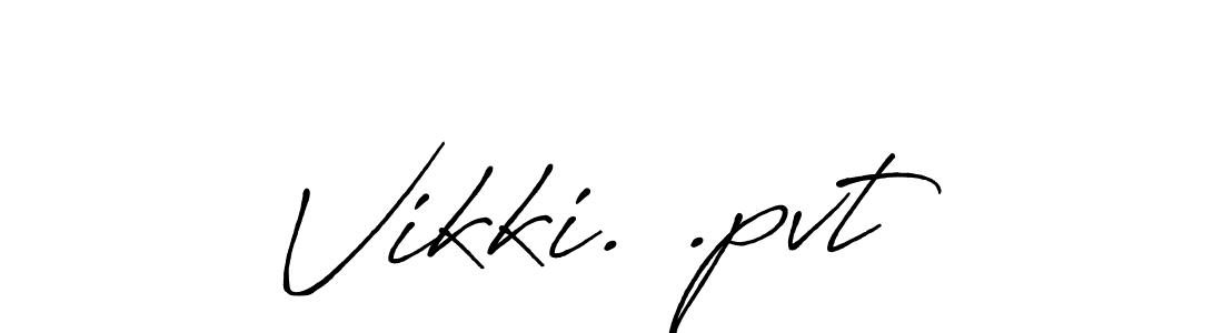 How to make Vikki. .pvt name signature. Use Antro_Vectra_Bolder style for creating short signs online. This is the latest handwritten sign. Vikki. .pvt signature style 7 images and pictures png