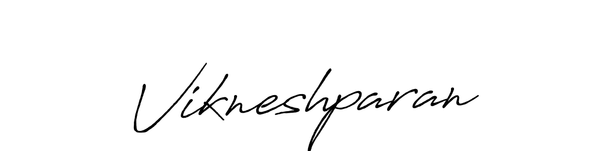You should practise on your own different ways (Antro_Vectra_Bolder) to write your name (Vikneshparan) in signature. don't let someone else do it for you. Vikneshparan signature style 7 images and pictures png