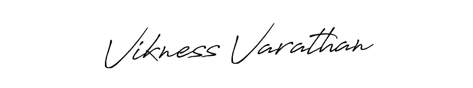You can use this online signature creator to create a handwritten signature for the name Vikness Varathan. This is the best online autograph maker. Vikness Varathan signature style 7 images and pictures png