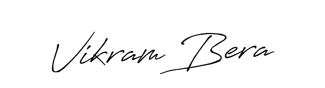 Similarly Antro_Vectra_Bolder is the best handwritten signature design. Signature creator online .You can use it as an online autograph creator for name Vikram Bera. Vikram Bera signature style 7 images and pictures png