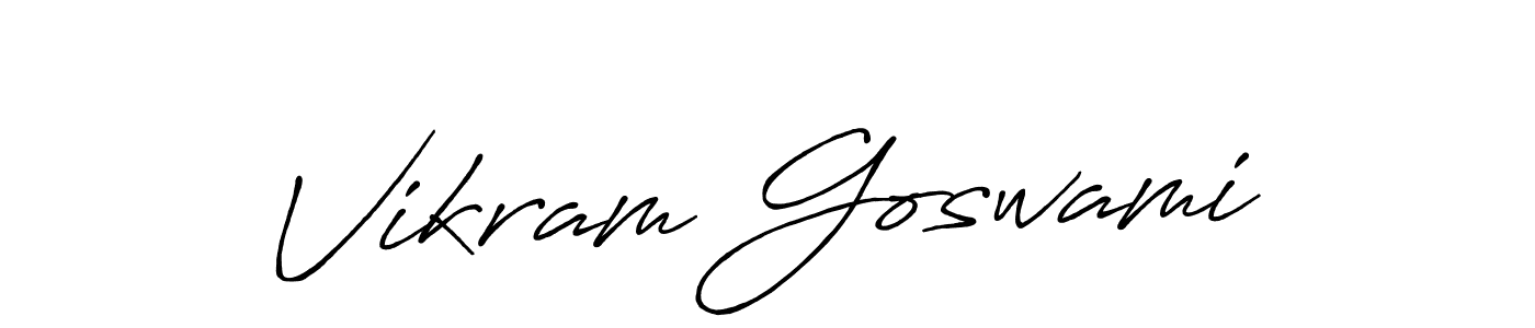 Also You can easily find your signature by using the search form. We will create Vikram Goswami name handwritten signature images for you free of cost using Antro_Vectra_Bolder sign style. Vikram Goswami signature style 7 images and pictures png