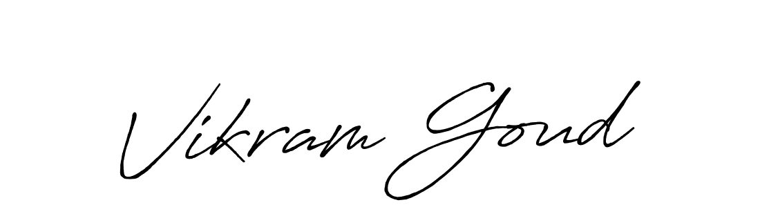 Make a beautiful signature design for name Vikram Goud. Use this online signature maker to create a handwritten signature for free. Vikram Goud signature style 7 images and pictures png