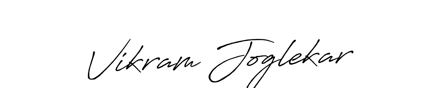 Vikram Joglekar stylish signature style. Best Handwritten Sign (Antro_Vectra_Bolder) for my name. Handwritten Signature Collection Ideas for my name Vikram Joglekar. Vikram Joglekar signature style 7 images and pictures png