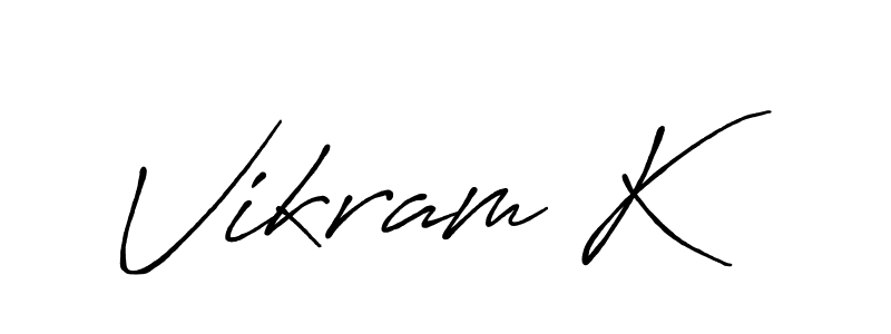 Make a short Vikram K signature style. Manage your documents anywhere anytime using Antro_Vectra_Bolder. Create and add eSignatures, submit forms, share and send files easily. Vikram K signature style 7 images and pictures png