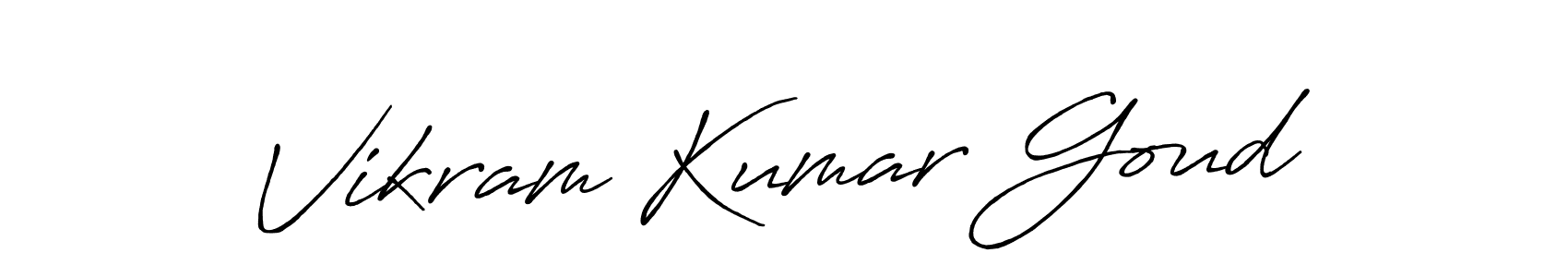It looks lik you need a new signature style for name Vikram Kumar Goud. Design unique handwritten (Antro_Vectra_Bolder) signature with our free signature maker in just a few clicks. Vikram Kumar Goud signature style 7 images and pictures png
