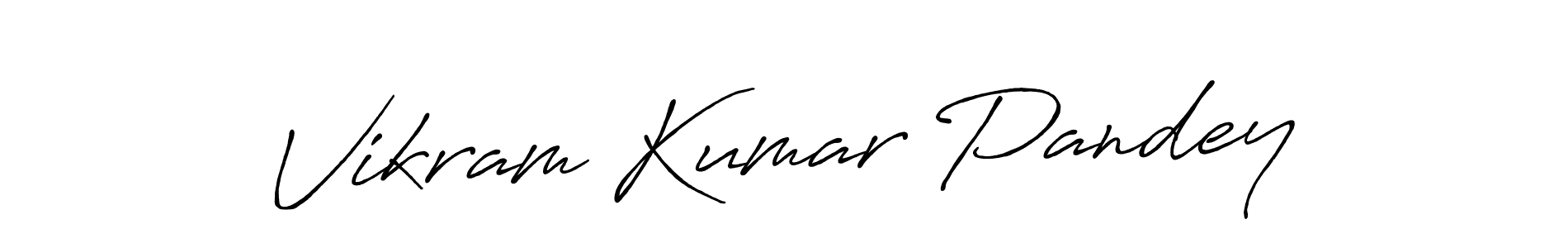 It looks lik you need a new signature style for name Vikram Kumar Pandey. Design unique handwritten (Antro_Vectra_Bolder) signature with our free signature maker in just a few clicks. Vikram Kumar Pandey signature style 7 images and pictures png