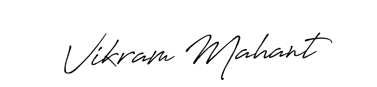 Once you've used our free online signature maker to create your best signature Antro_Vectra_Bolder style, it's time to enjoy all of the benefits that Vikram Mahant name signing documents. Vikram Mahant signature style 7 images and pictures png