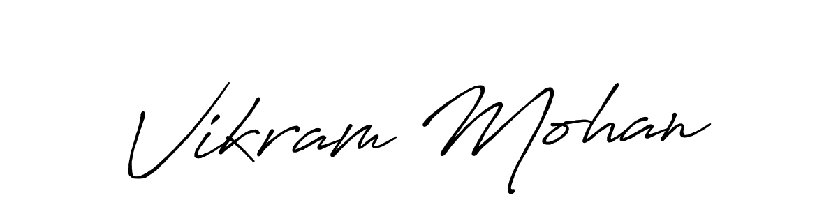 This is the best signature style for the Vikram Mohan name. Also you like these signature font (Antro_Vectra_Bolder). Mix name signature. Vikram Mohan signature style 7 images and pictures png