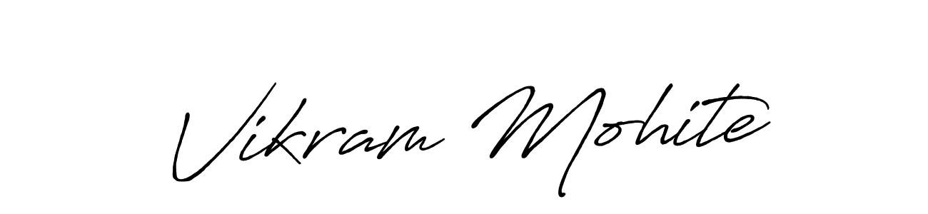 Also we have Vikram Mohite name is the best signature style. Create professional handwritten signature collection using Antro_Vectra_Bolder autograph style. Vikram Mohite signature style 7 images and pictures png
