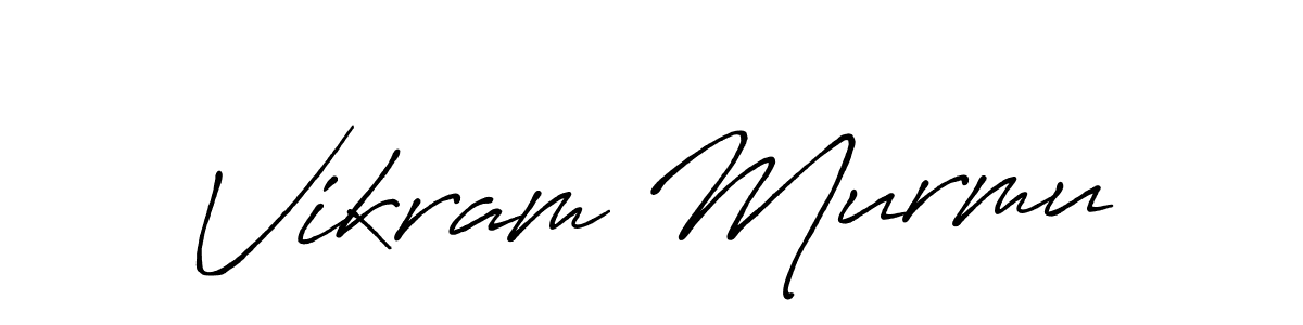 How to make Vikram Murmu signature? Antro_Vectra_Bolder is a professional autograph style. Create handwritten signature for Vikram Murmu name. Vikram Murmu signature style 7 images and pictures png