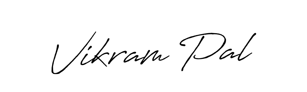 Make a beautiful signature design for name Vikram Pal. With this signature (Antro_Vectra_Bolder) style, you can create a handwritten signature for free. Vikram Pal signature style 7 images and pictures png