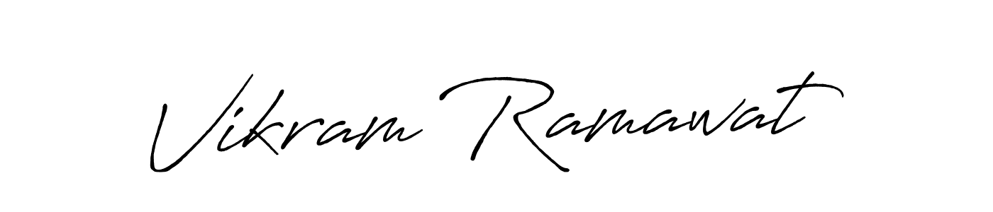 Make a beautiful signature design for name Vikram Ramawat. Use this online signature maker to create a handwritten signature for free. Vikram Ramawat signature style 7 images and pictures png