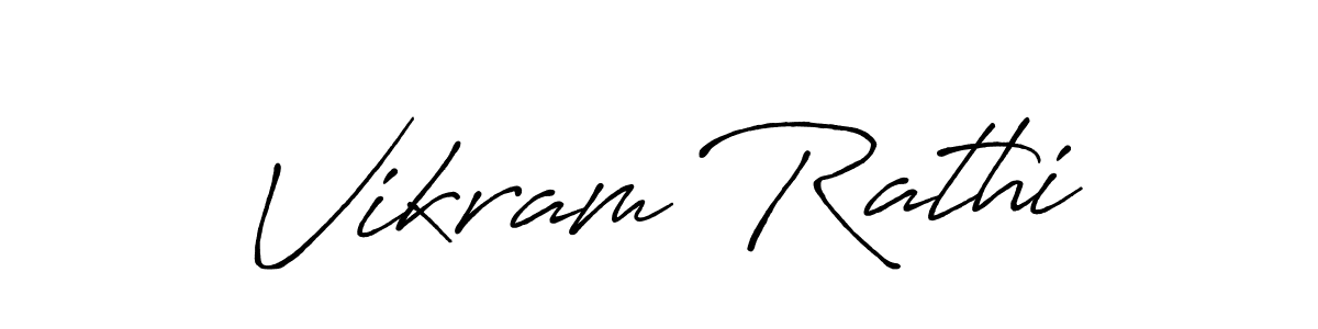 It looks lik you need a new signature style for name Vikram Rathi. Design unique handwritten (Antro_Vectra_Bolder) signature with our free signature maker in just a few clicks. Vikram Rathi signature style 7 images and pictures png