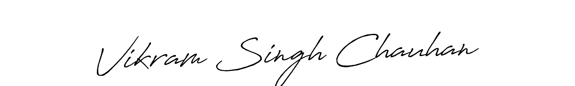 Also You can easily find your signature by using the search form. We will create Vikram Singh Chauhan name handwritten signature images for you free of cost using Antro_Vectra_Bolder sign style. Vikram Singh Chauhan signature style 7 images and pictures png